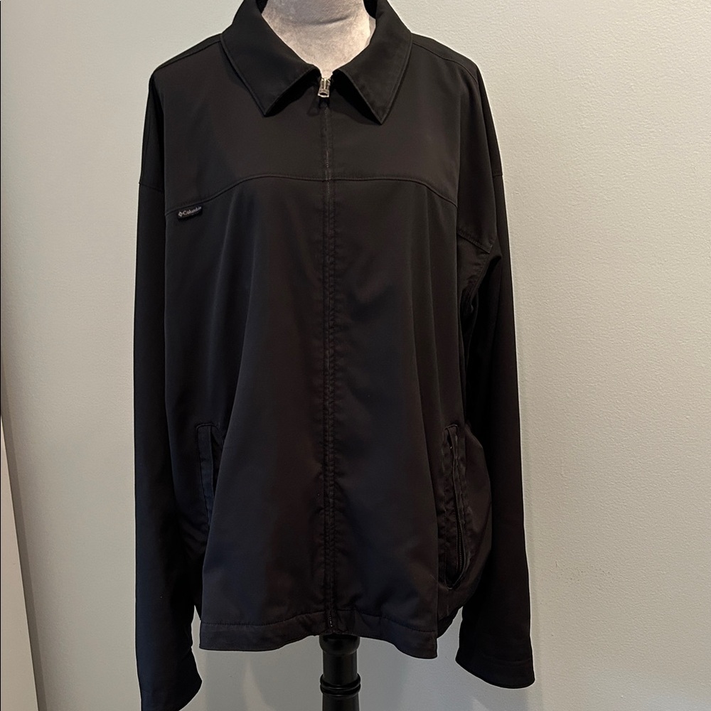Men’s Columbia Lightweight Black Jacket XXL